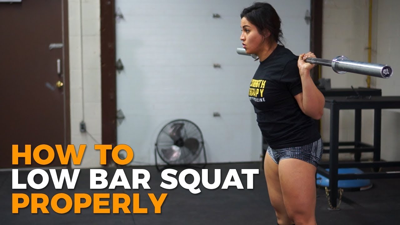 How To LOW BAR SQUAT Properly (COMMON MISTAKES & FIXES)! - YouTube