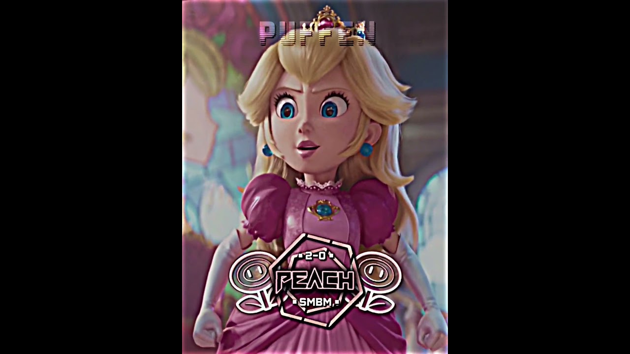 Princess Peach Vs Scarlet Overkill #meme #edit #illumination #mario #mariomovie #minions