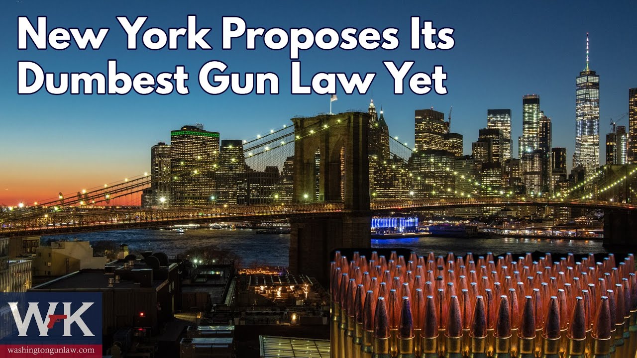 New York Proposes Its Dumbest Gun Law Yet YouTube