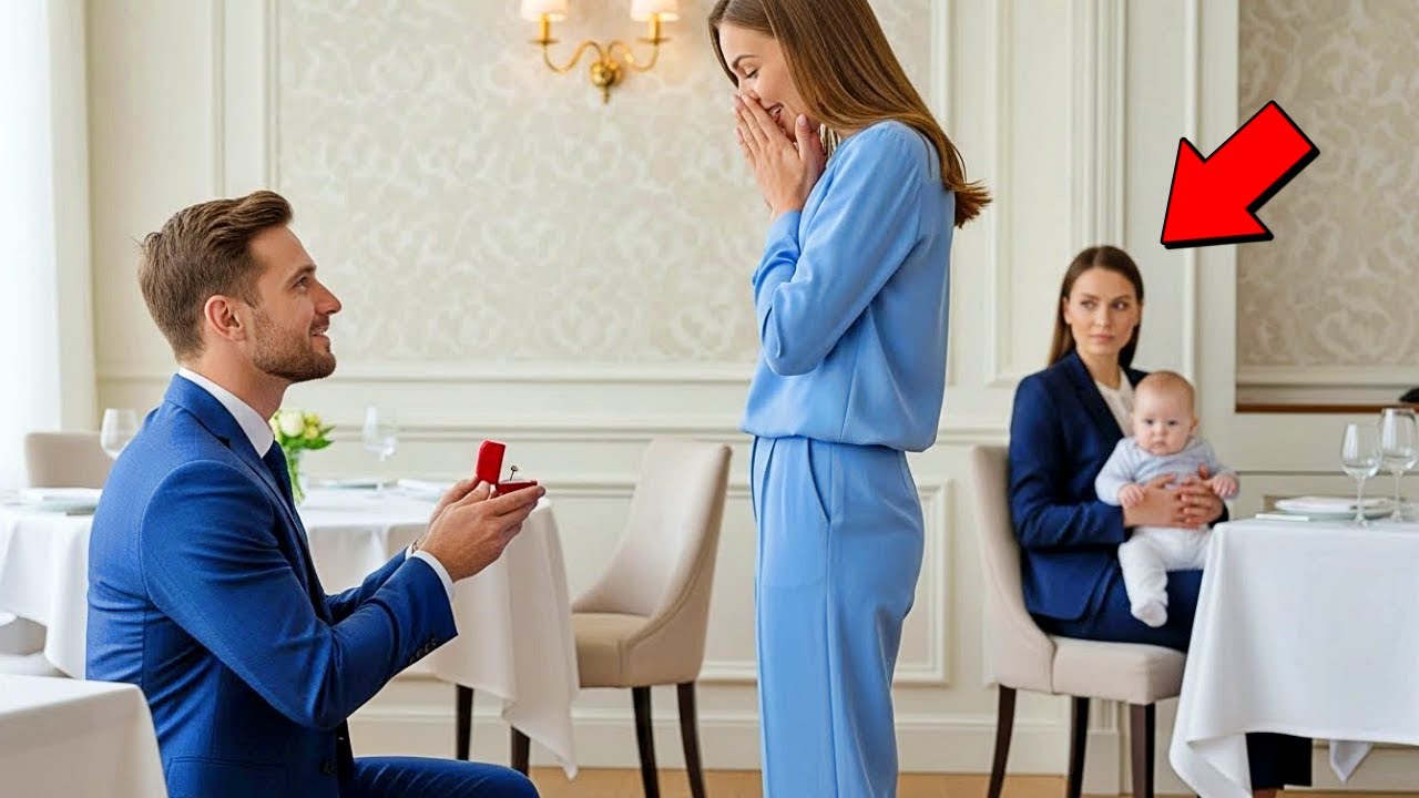 Avvocato Chiede Alla Nuova Fidanzata di Sposarlo, Pochi Secondi Dopo Vede l'ex Moglie con un Neonato