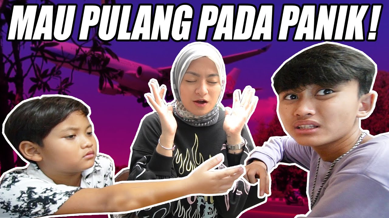 PANIK KETINGGALAN PESAWAT GAES! (PART 105)