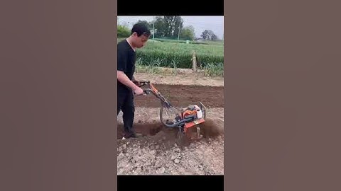 Máy cày xới 144F máy làm cỏ nông nghiệp máy vun luống đa năng #farming #automobile #agriculture