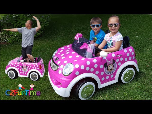 Kid Trax 12V Minnie Mouse Coupe Ride On Vehicle 