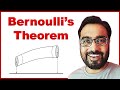 🔴 Bernoulli's Theorem || for Class 11 in HINDI