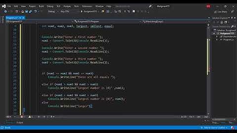 how to find largest and smallest number in c#|csharp