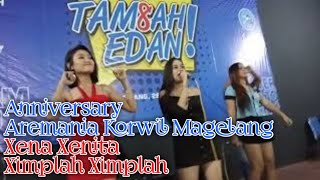 Perayaan Anniversary Aremania Magelang Akm Ke-8 Bersama Dek Xena Xenita