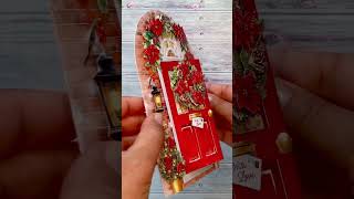 🚪 DIY Christmas cards that welcome you in.