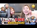 1TRUTH 2 LIES WITH RANA HARAKE (NAGKAALAMAN NA HAHAHA) | Shaina Denniz