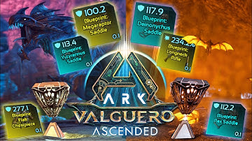 TOP 5 Best LOOT & Blueprint Farms | VALGUERO | ARK: Survival Ascended