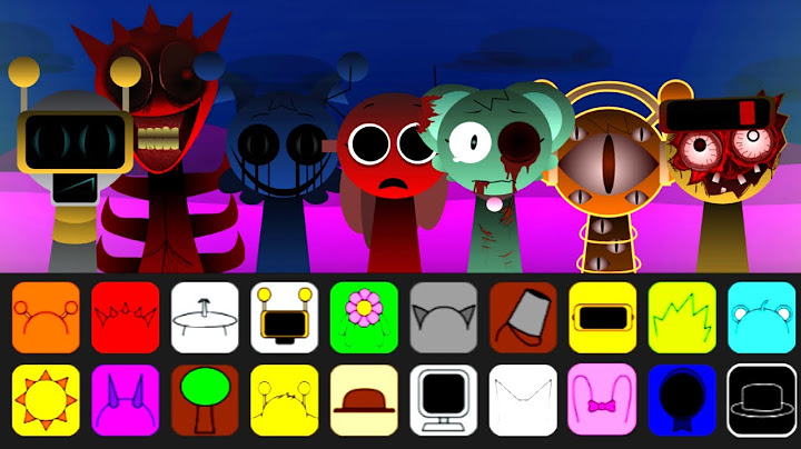 Incredibox Sprunki Multishift All Animations