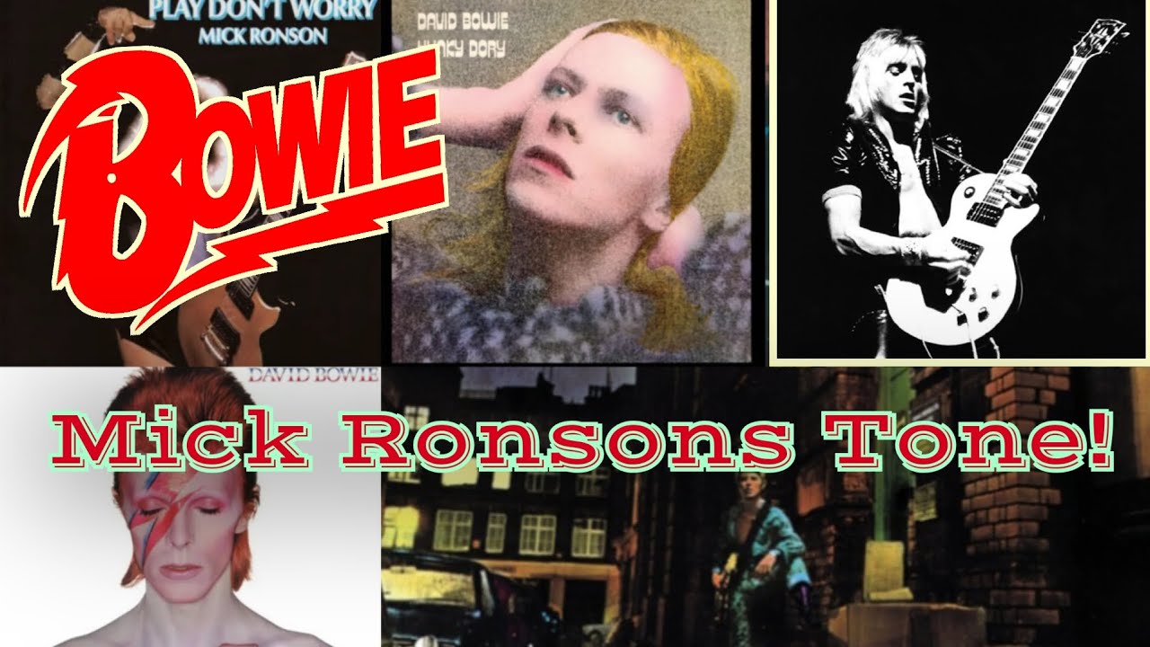 The Brilliance Of Mick Ronsons Tone!! - Rig Breakdown - David Bowie