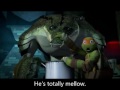 [TMNT 2012] Mikey + Leatherhead moments (with captions)