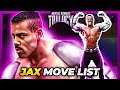 JAX MOVE LIST Mortal Kombat Trilogy MKT