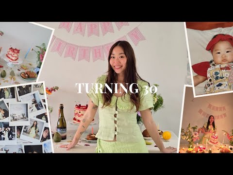 turning 30 🎂 lets get ready for my birthday party vlog