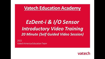 EzDent-i & I/O Sensor Introductory Video Training