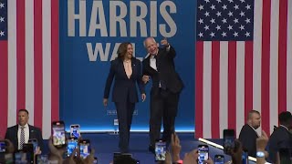 New York Democrats holding campaign kickoff for Harris-Walz in Harlem