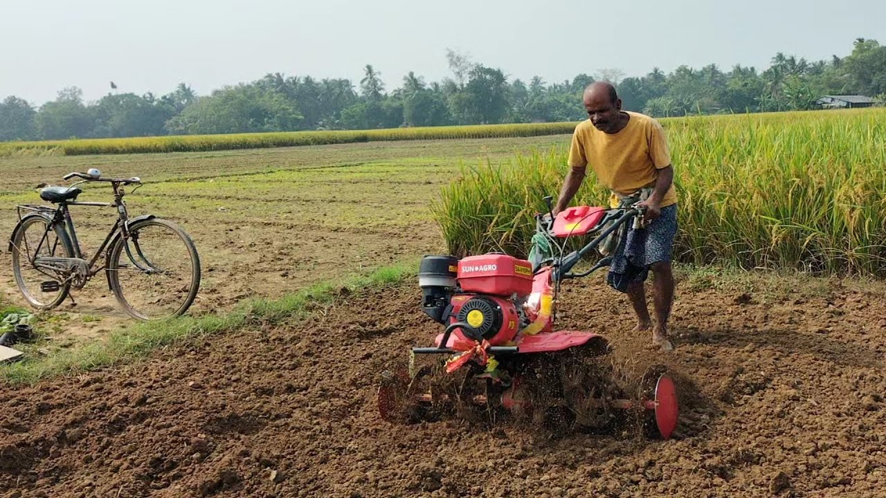 7.9 HP Sun Agro Mini Power Tiller Machine@akshayavlogs9892