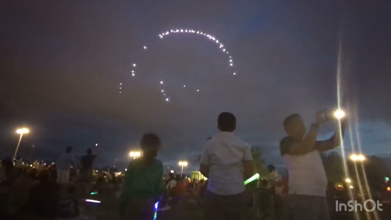 Drone show at Peoria.
