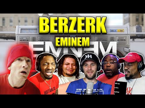 Reactors Went Full "BERZERK" Reacting To Eminem! | BERZERK REACTION COMPILATION