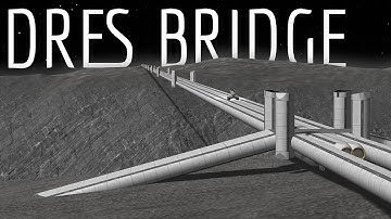 Bridging the Dres Canyon | Stock KSP 1.10.1