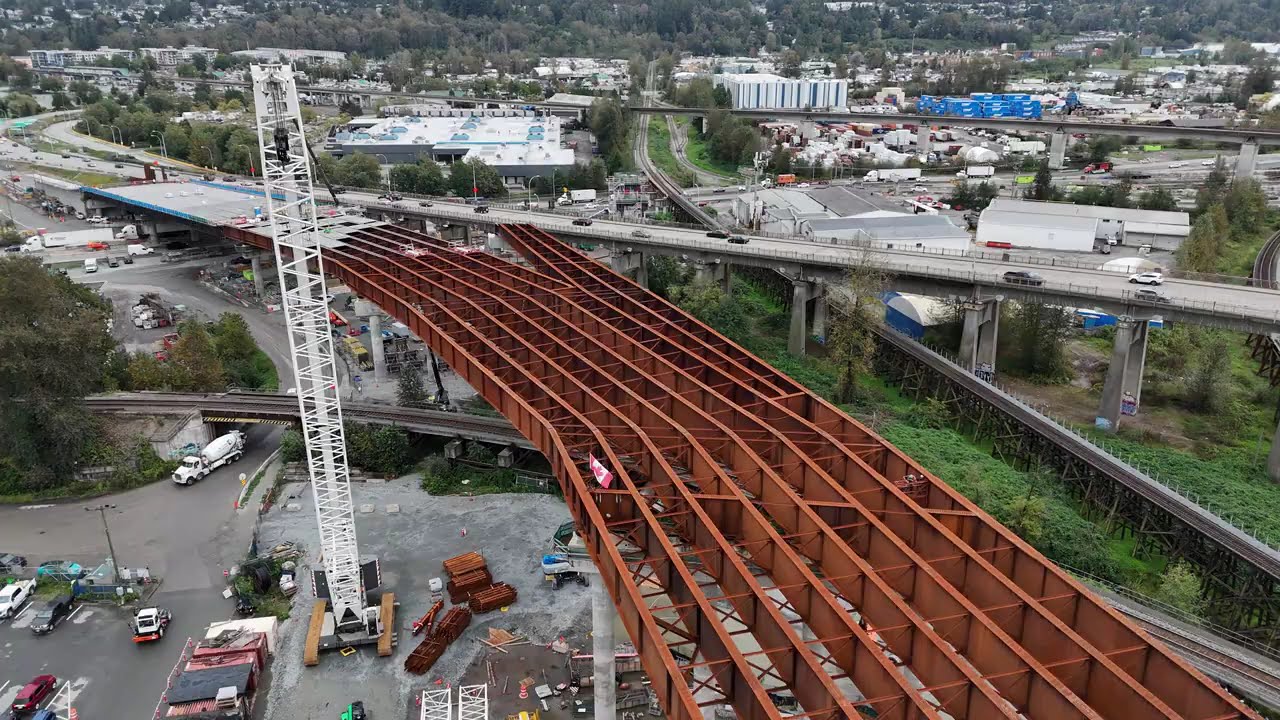 Pattullo Bridge Construction - 2024/09/26