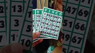 Bingo cards #shorts