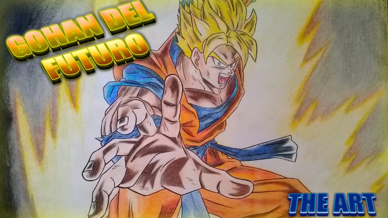 Como Dibujar A Gohan Del Futuro