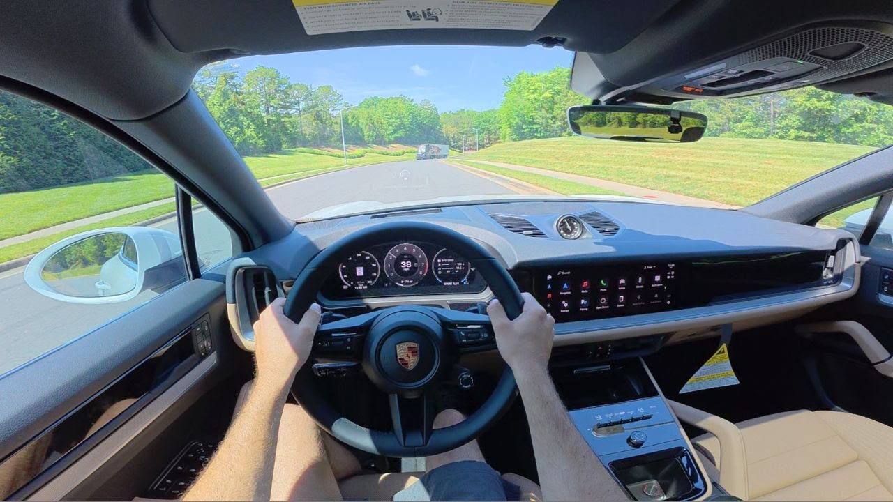2025 Porsche Cayenne S: POV Drive, Walkaround and ASMR