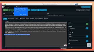 How to Create a Button in Joomla Step-by-Step