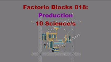 Factorio Blocks 018: Production Science 10/s