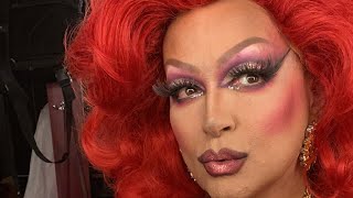 Vlog drag queen show back stage behind the scenes with Sugar Love