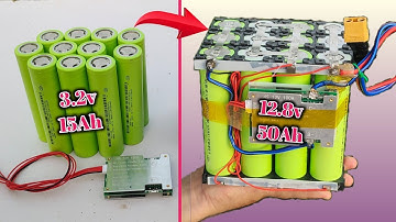 How To Build 12v Powerful Lithium Lifepo4 Battery Pack | DIY Lithium Battery Pack