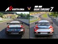 Hyundai Elantra N TCR Sound &amp; Physics: GT7 Update 1.67 vs Assetto Corsa