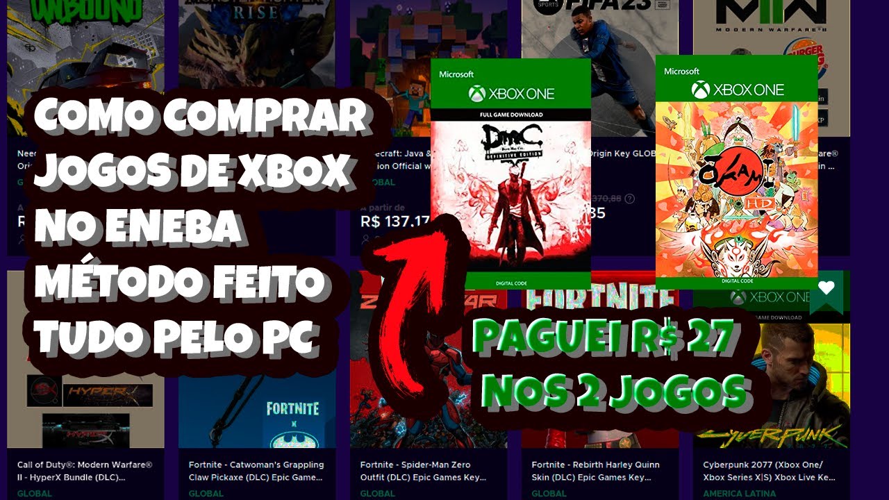 Compra Jogos Xbox One, Xbox Game Keys Baratas