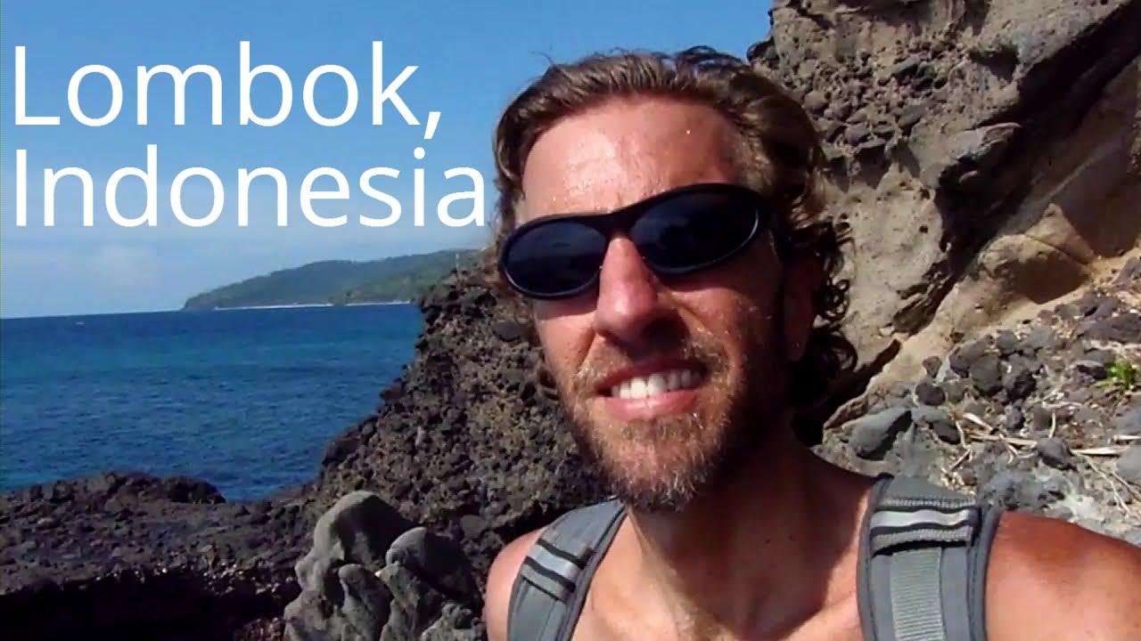 Lombok island, Indonesia beach exploring (near Bali)