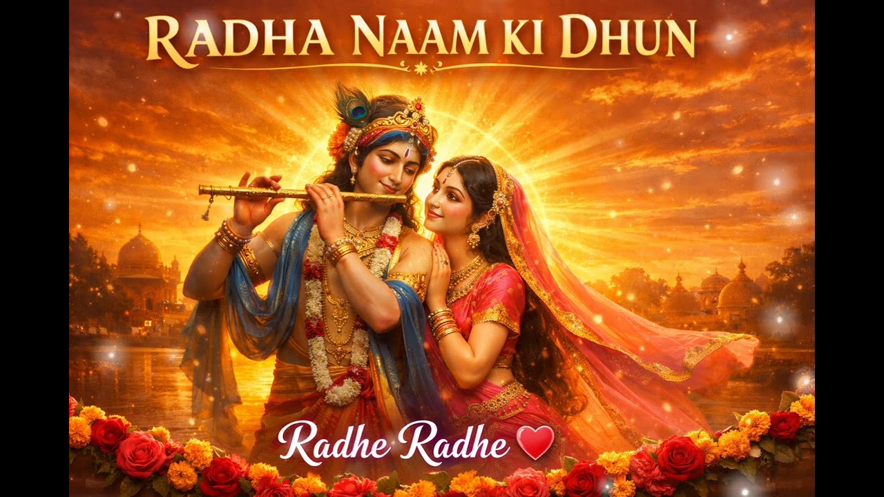 Radha Naam Ki Dhun | Beautiful Radha Krishna Bhajan | Sunset Special Devotional Song 2026