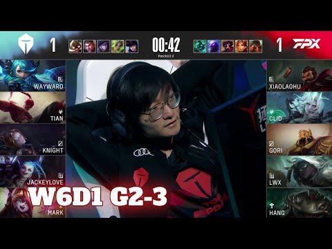 TES vs FPX - Game 3 | Week 6 Day 1 LPL Spring 2022 | Top Esports vs FunPlus Phoenix G3