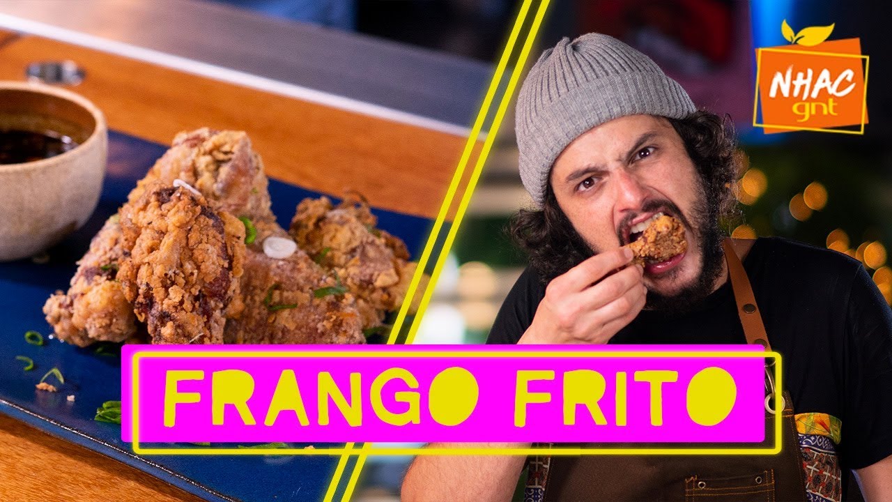 Frango frito: Mohamad mistura Índia e Japão e mostra como fazer o petisco CROCANTE | Mohamad no Nhac