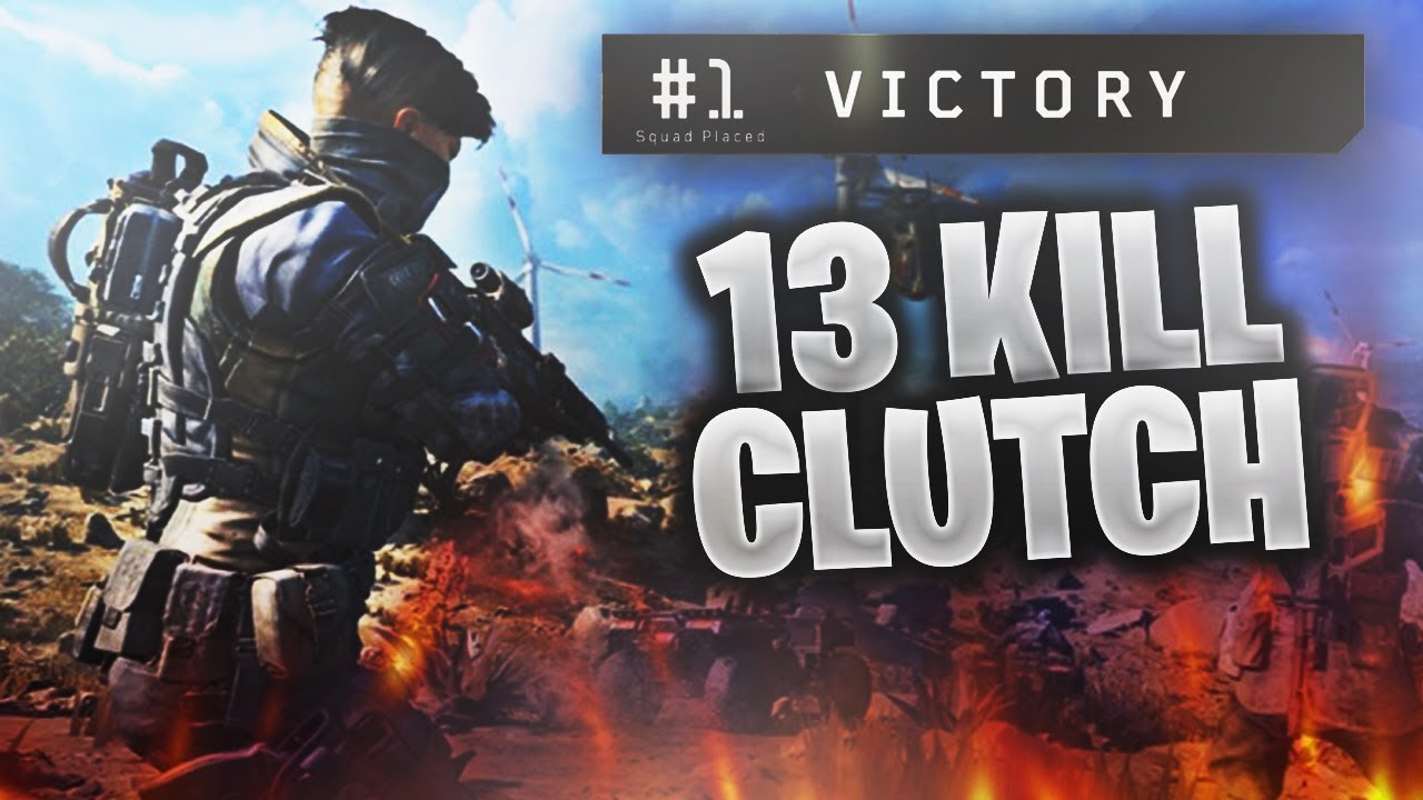 13 Kill Clutch | Blackout Duos Win | Black Ops 4 Gameplay