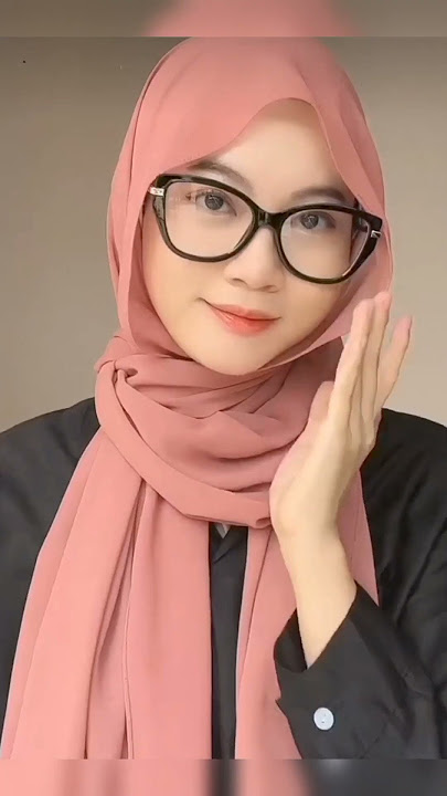 3 hijab style with glasses 👓😎 #hijab #hijabstyle #hijabtutorial #hijabers #shorts #shawl