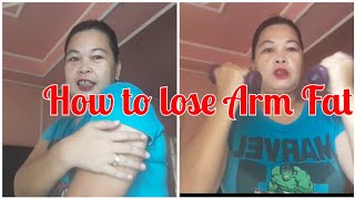 HOW TO LOSE ARM FAT IN 1 WEEK