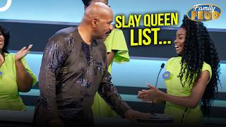 What Every "Slay Queen" Wants! | Family Feud Compilations
