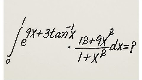 An Interesting Integral From Berkely University || MIT Integration Bee Qualifying Exam 