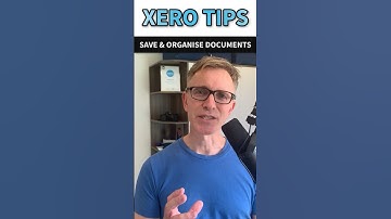 Save and organise your documents in Xero #shorts