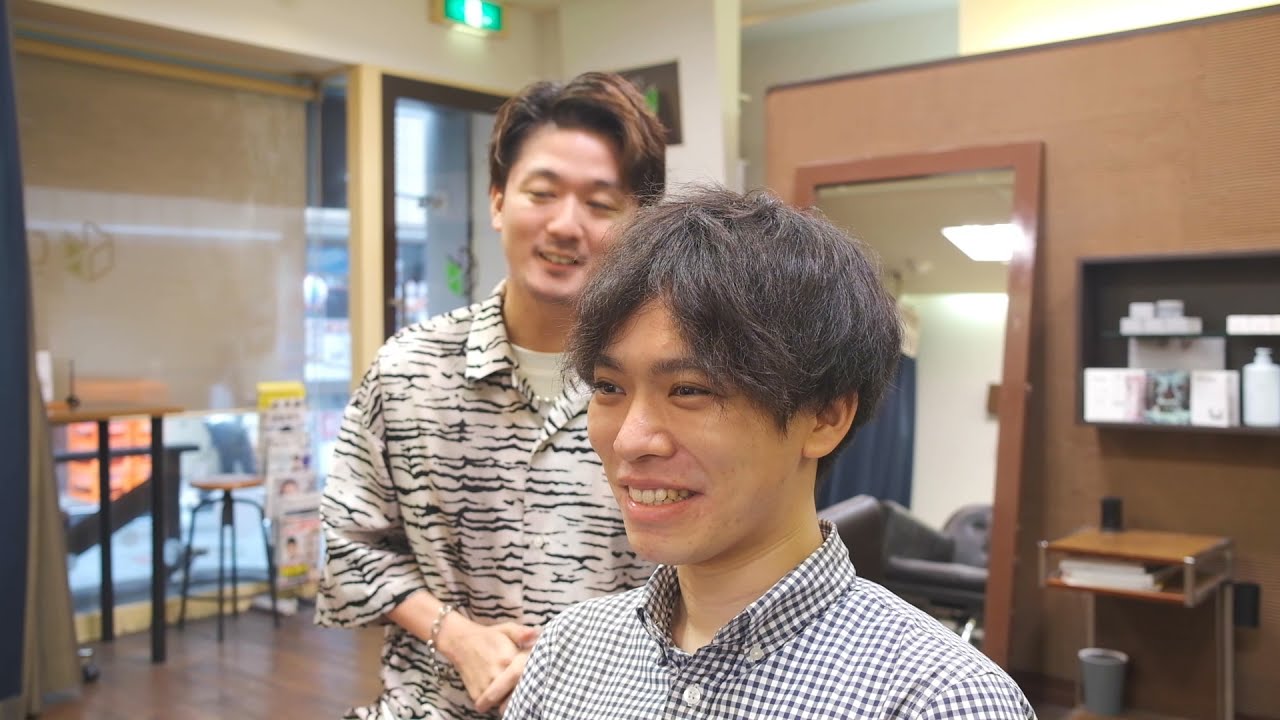 阪急梅田駅徒歩5分 Men S Salon Ozon メンズサロン オゾン 気になる美容室をbookする Hairbook Youtube