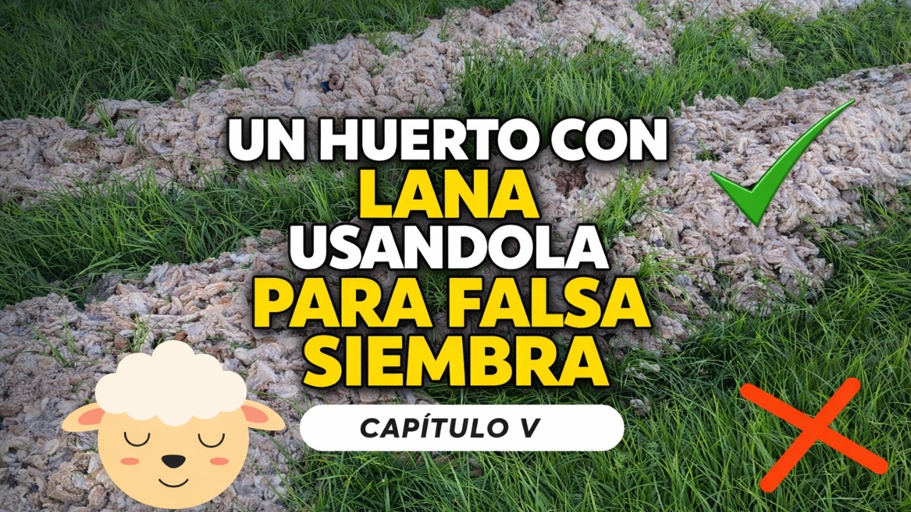 Cap V un huerto con lana la FALSA SIEMBRA