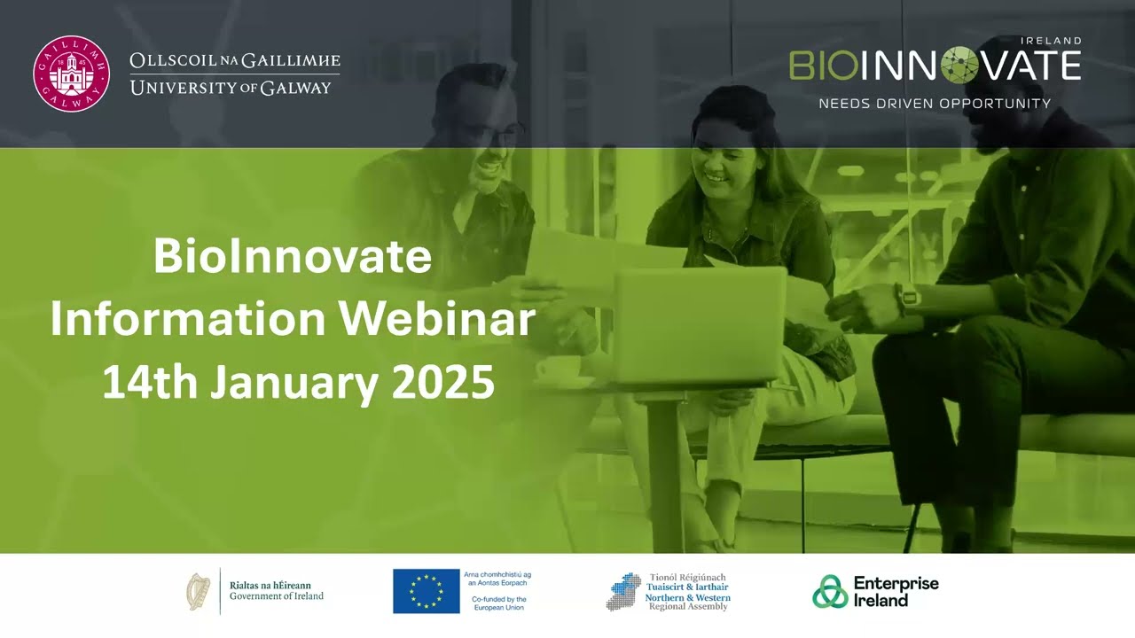 BioInnovate Information Webinar - Recording (14/Jan/2025)