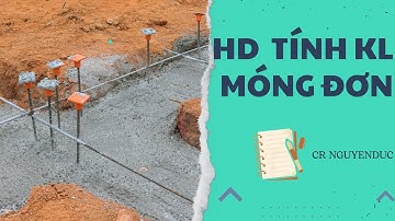 Bài 2 || Hưỡng dẫn đo bóc khối lượng móng đơn || ducnguyen