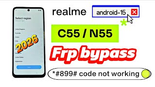 Realme C55 frp bypass 2026 | android 15/16 frp bypass | frp without pc #realme @RoyalMobile 