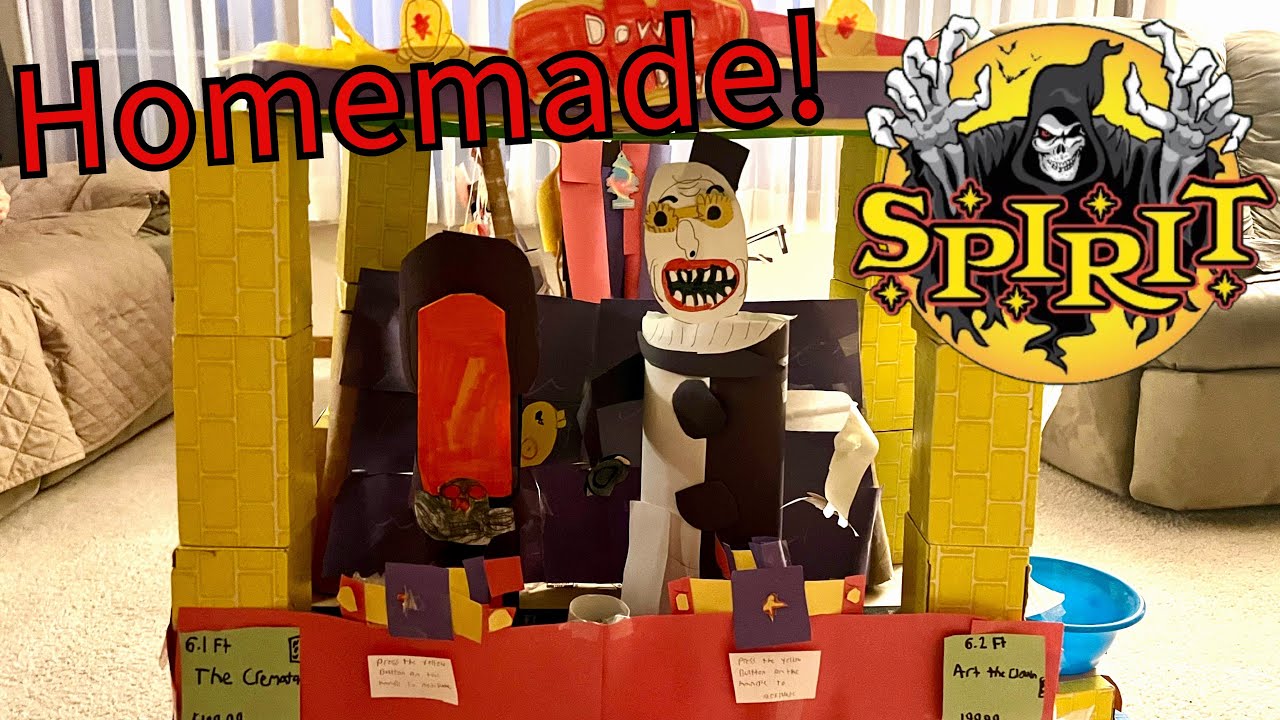 I Made SPIRIT HALLOWEEN in My Living Room!